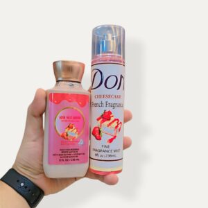 مجموعة body splash + lotion