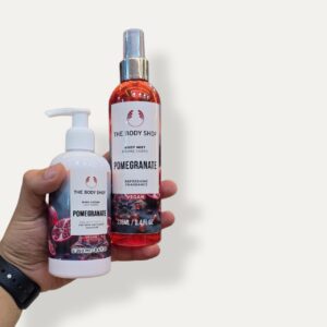 مجموعة body splash + lotion