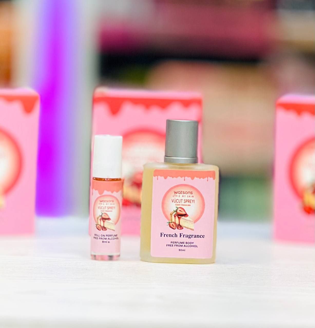 مجموعة body splash + lotion مجموعة body splash + lotion